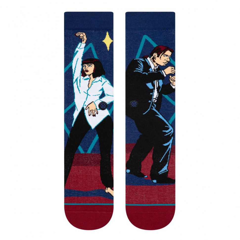 Носки STANCE Foundation I Want To Dance Red 2020 фото 3