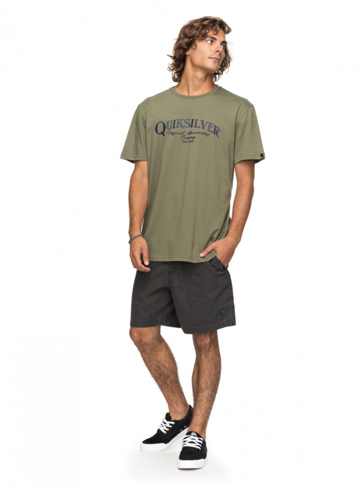 Футболка мужская QUIKSILVER Shdsuperstrut M Four Leaf Clover фото 2