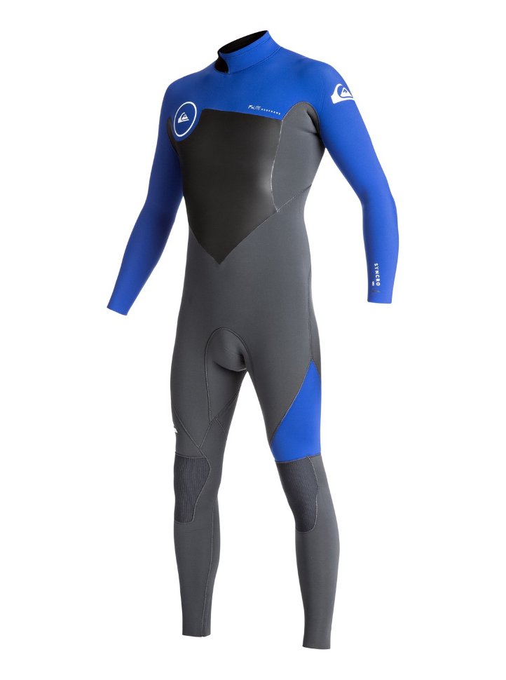 Гидрокостюм мужской QUIKSILVER 32 Syn Bz G Gun Metal/ Hv Royal/ White фото 3
