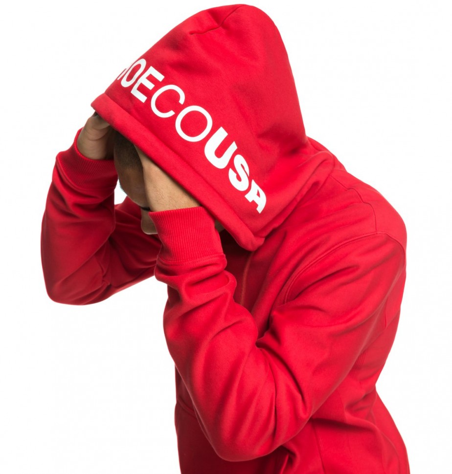 Джемпер DC SHOES Skate Reverse H M Tango Red фото 3