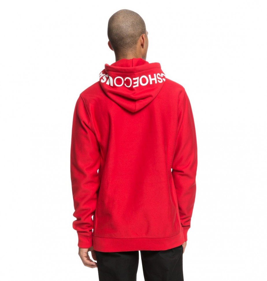Джемпер DC SHOES Skate Reverse H M Tango Red фото 5
