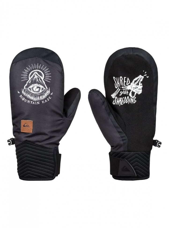 Варежки QUIKSILVER Method Mitt M White_Mountain Haze Glove