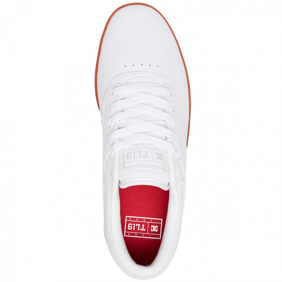 Кеды DC SHOES Tiago S M Shoe White/Gum фото 4