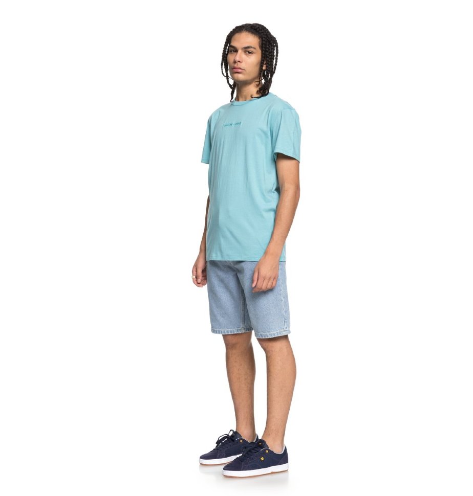Футболка мужская DC SHOES Craigburn Ss Te M Marine Blue фото 2
