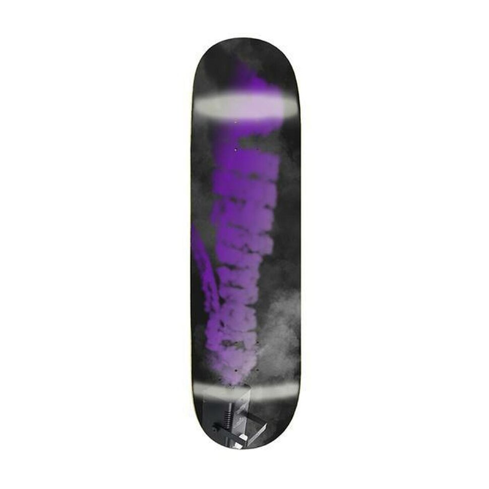фото Дека для скейтборда alltimers smoke machine purple 8.5 дюйм 2022 ripndip