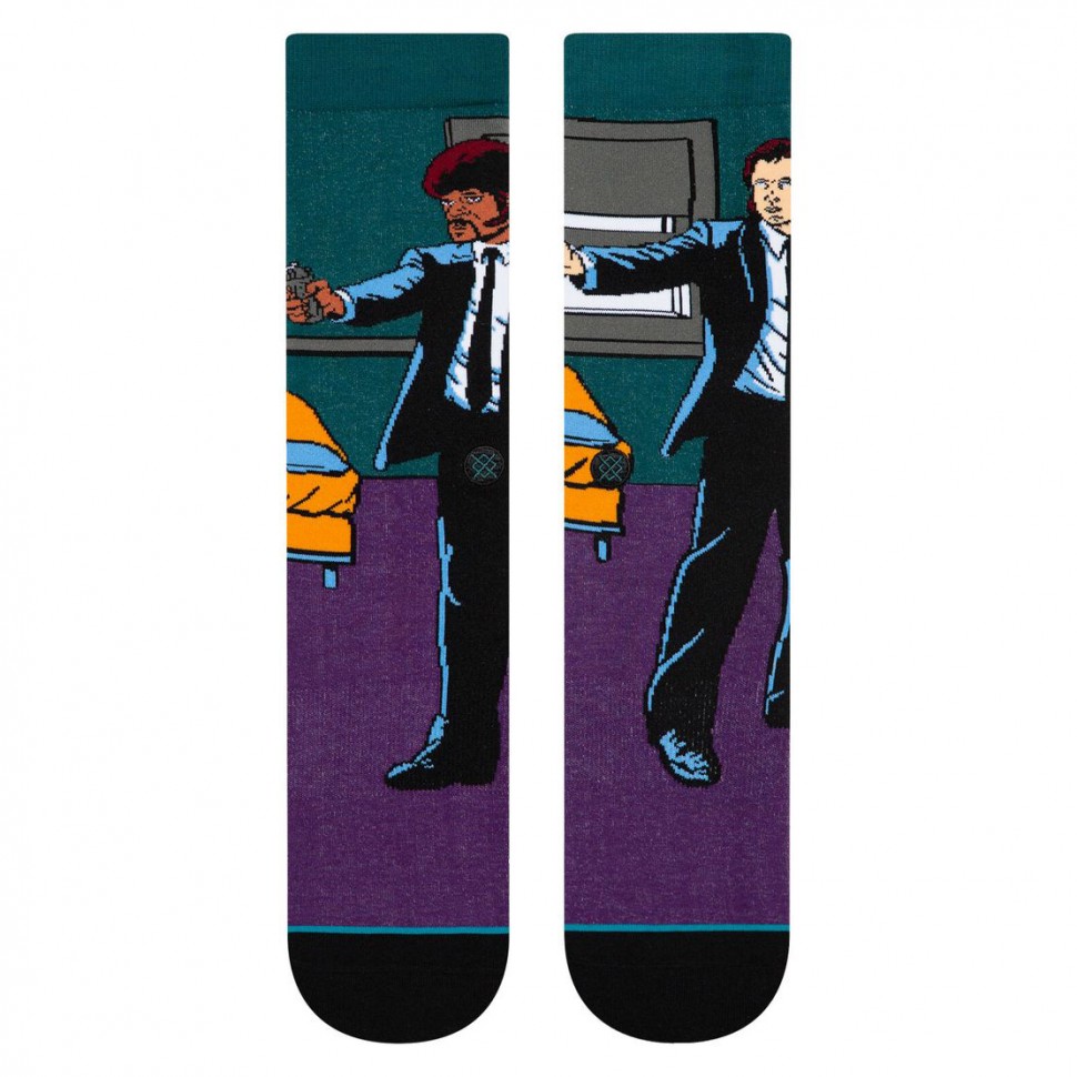 Носки STANCE Foundation Vincent And Jules Purple 2020 фото 2