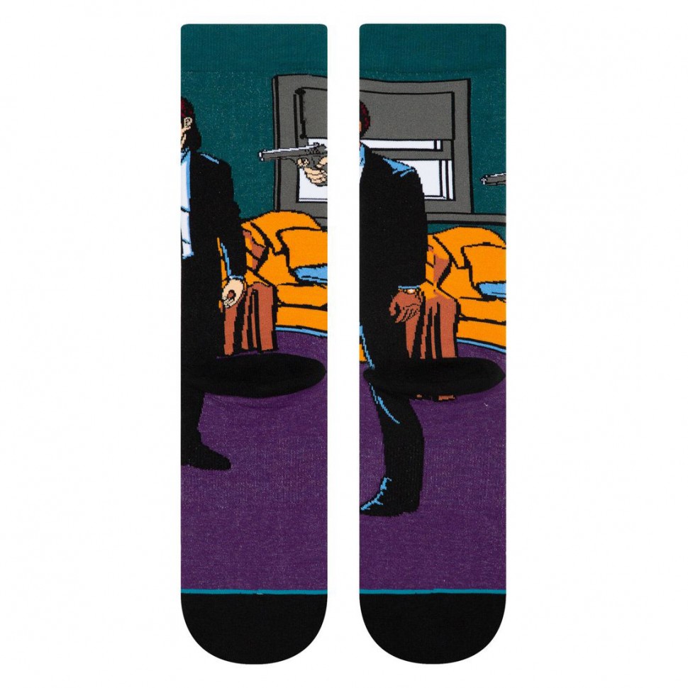 Носки STANCE Foundation Vincent And Jules Purple 2020 фото 3
