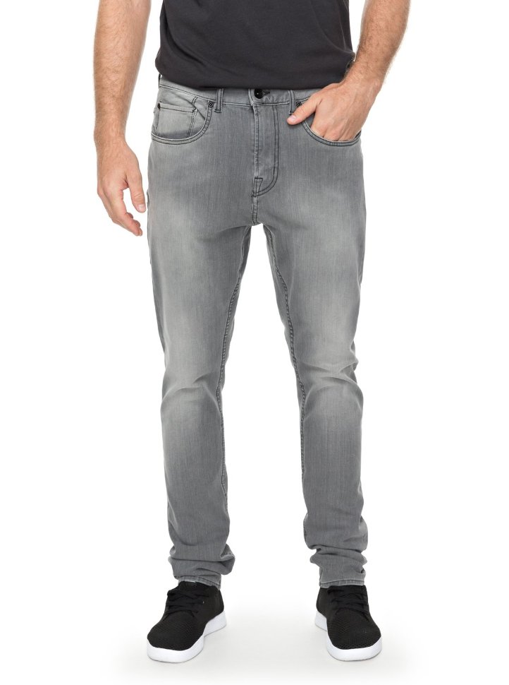 Джинсы мужские QUIKSILVER Lowbridgegrey M Grey