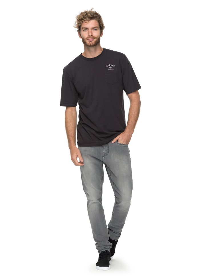 Джинсы мужские QUIKSILVER Lowbridgegrey M Grey фото 3