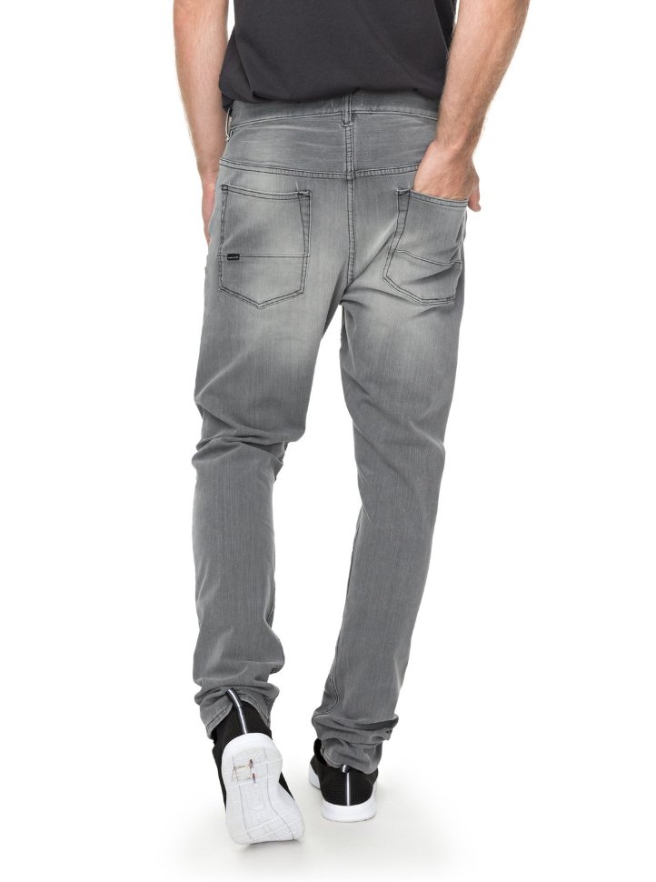 Джинсы мужские QUIKSILVER Lowbridgegrey M Grey фото 4