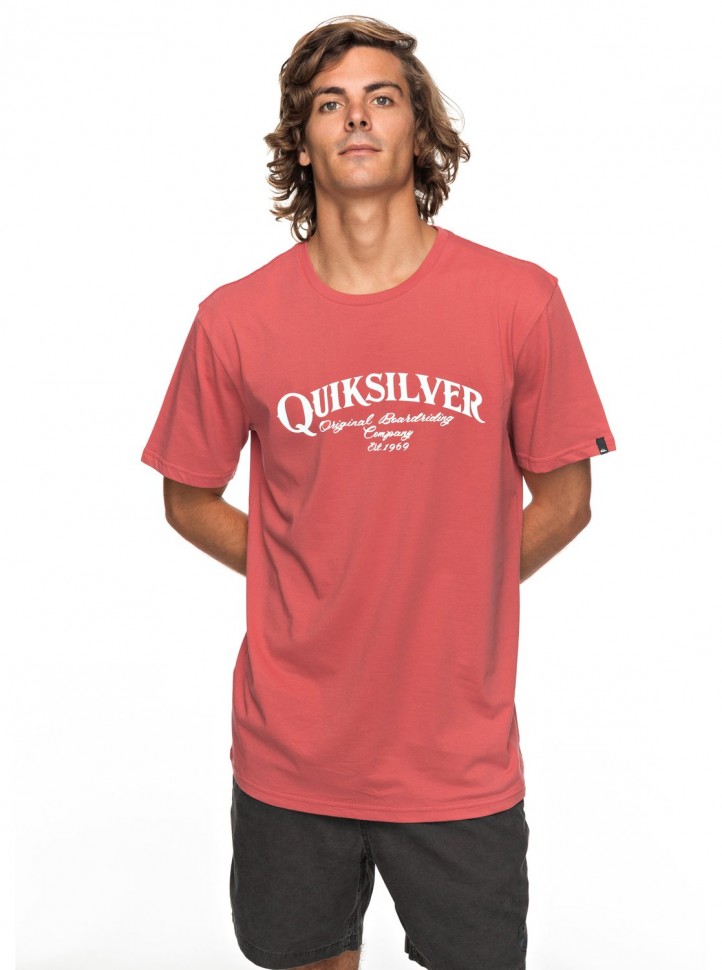 Футболка мужская QUIKSILVER Shdsuperstrut M Mineral Red
