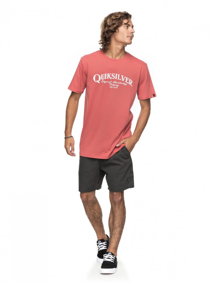 Футболка мужская QUIKSILVER Shdsuperstrut M Mineral Red фото 2