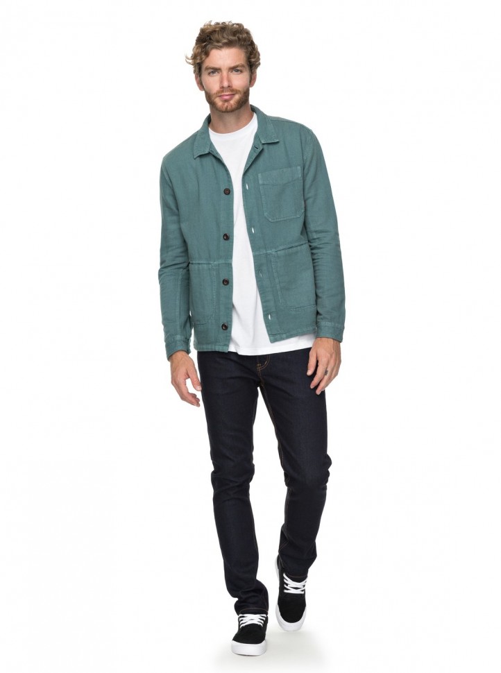 Рубашка мужская QUIKSILVER Waterlegacy M Mallard Green фото 3