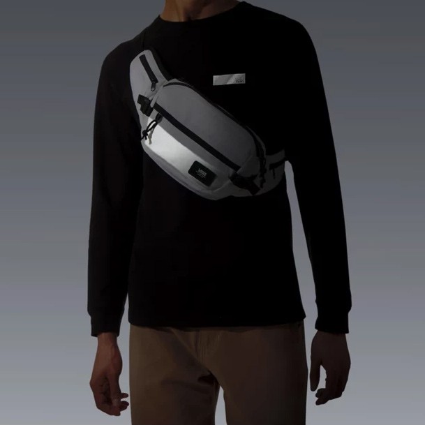 Сумка на пояс VANS Mn Survey Cross Body White Reflective 2020 фото 4