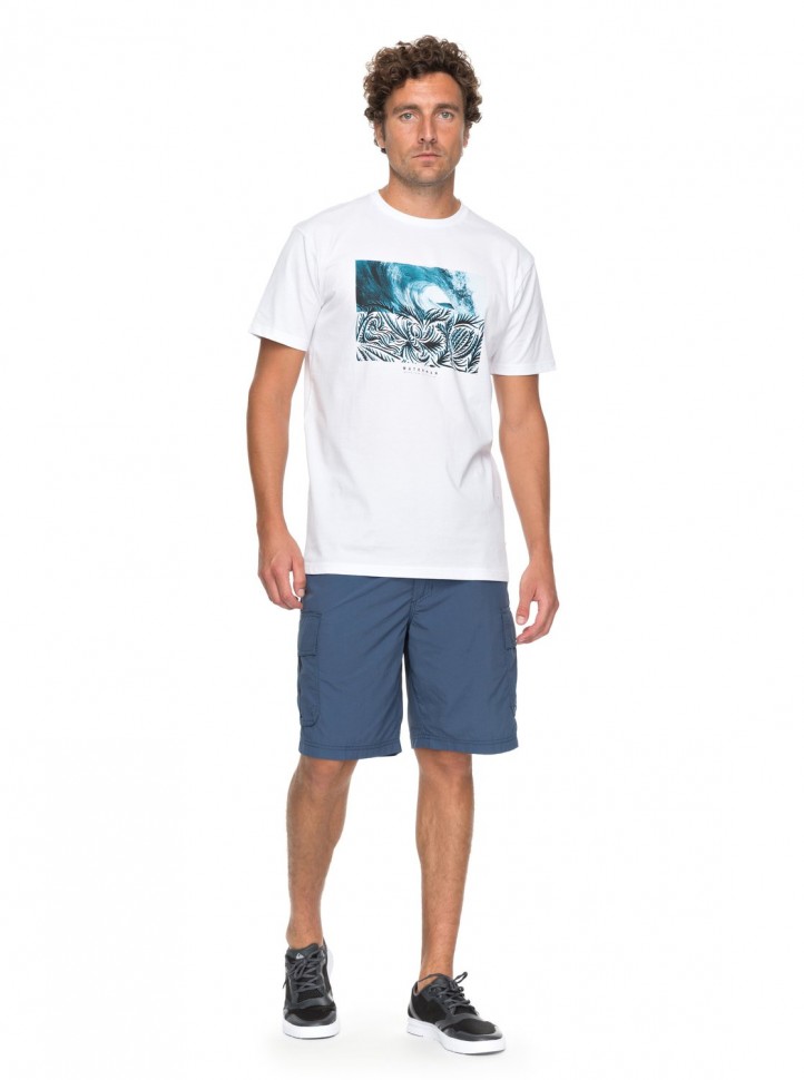 Футболка мужская QUIKSILVER Nokoloko M White фото 2