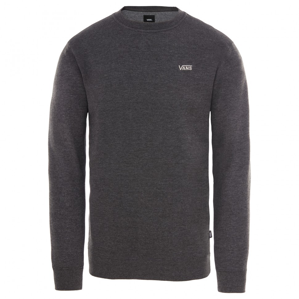 Свитшот мужской VANS Mn Vans Basic Crew Fleece Black Heather фото 3