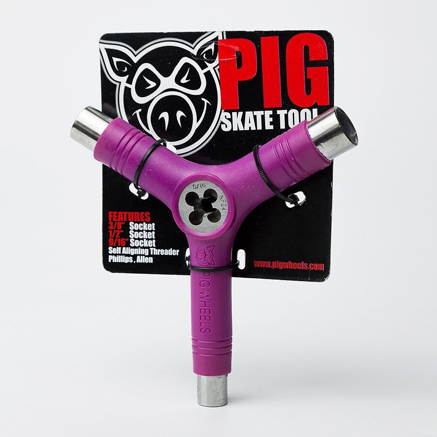 фото Ключ для скейтборда pig tool pink 2021