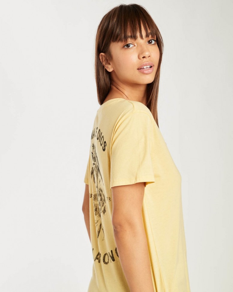 Футболка женская BILLABONG Salt Wash Tee Sunny Dayz фото 5