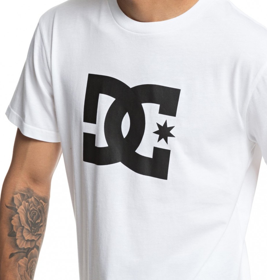 Футболка DC SHOES Star Ss M Snow White фото 3