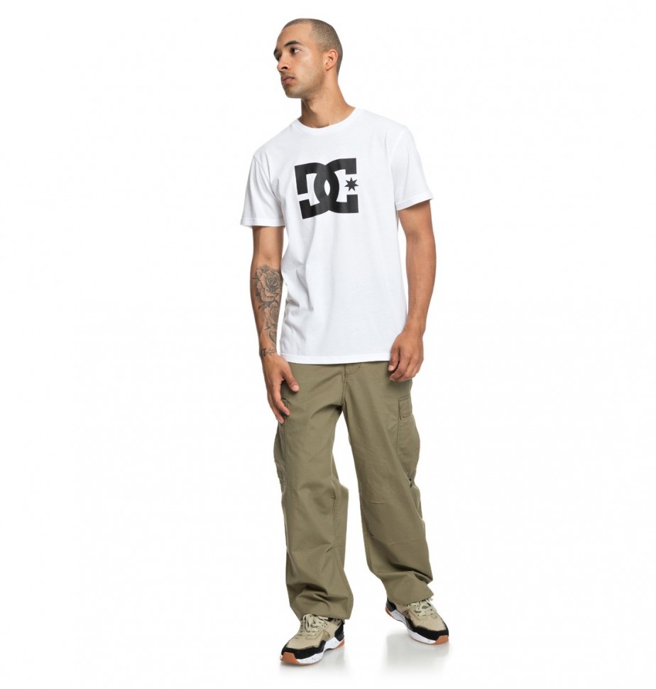 Футболка DC SHOES Star Ss M Snow White фото 4