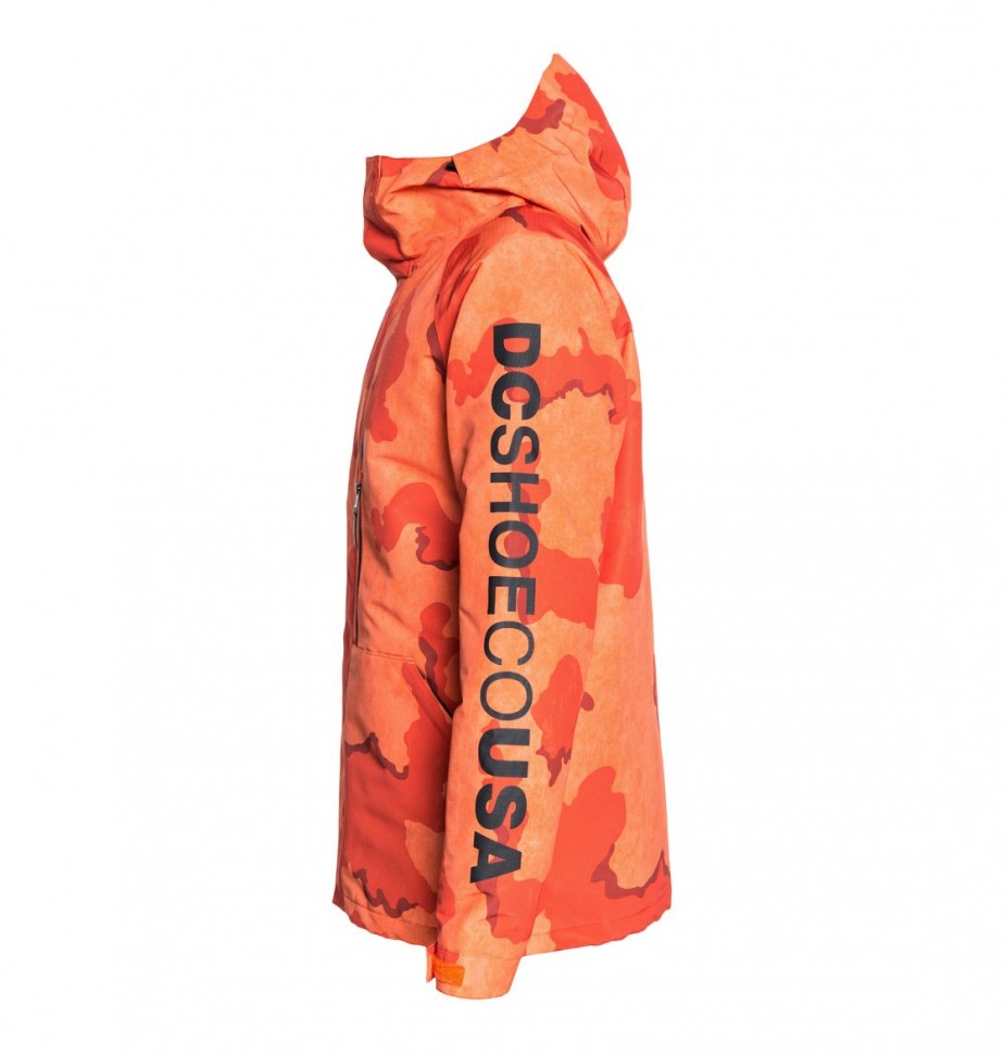 Куртка для сноуборда мужская DC SHOES Ripley Jkt M Red Orange Dcu Camo Men фото 2