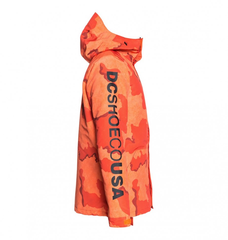 Куртка для сноуборда мужская DC SHOES Ripley Jkt M Red Orange Dcu Camo Men фото 3