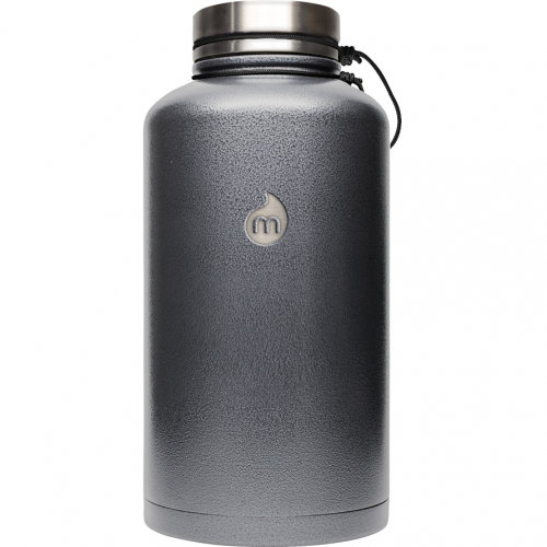 Термобутылка для воды MIZU Mizu V20 A/S Gray Hammer Paint W/ Sst Lid & Rope Leash
