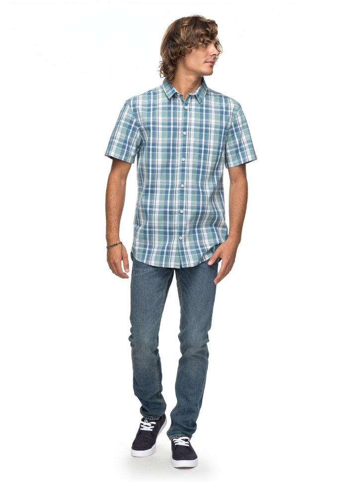 Рубашка мужская QUIKSILVER Everydaycheckss M Trellis Everyday Check фото 2