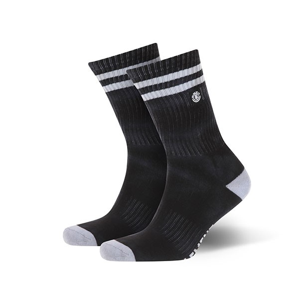 фото Носки element cloudy socks black tie dye