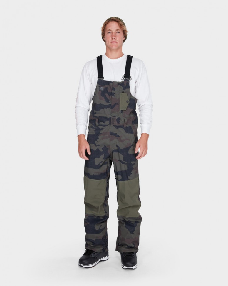 Штаны для сноуборда мужские BILLABONG North West Bib Camo