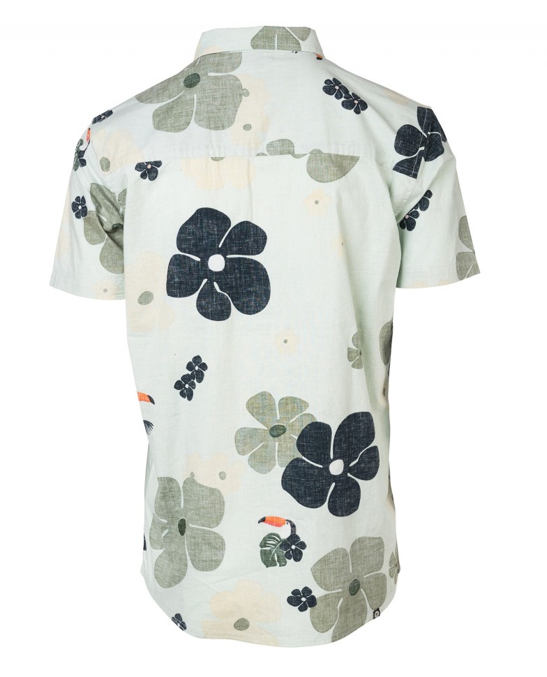 Рубашка к/рукав RIP CURL Tropicool Shirt Light Gray фото 2