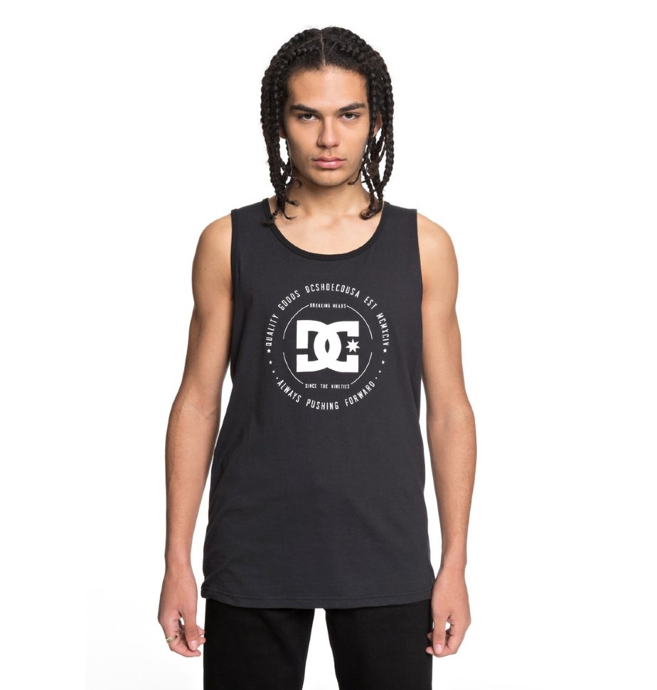 фото Майка мужская dc shoes rebuilt tank m black