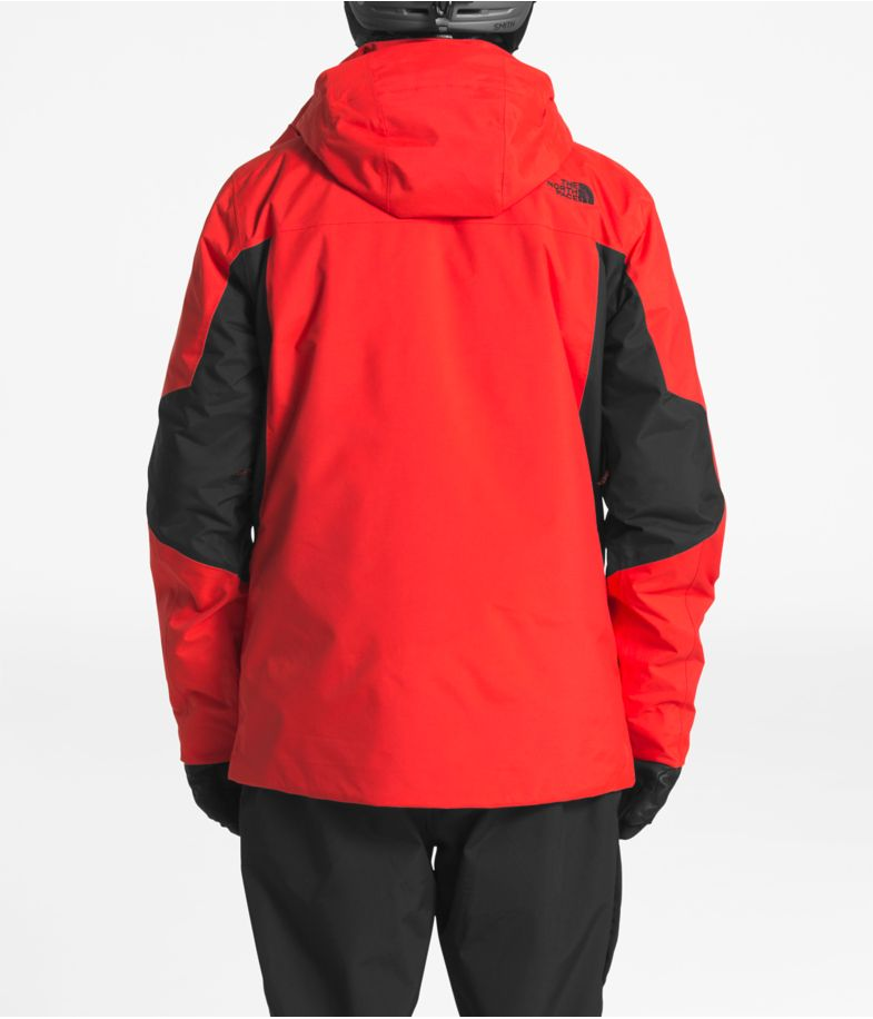Куртка для сноуборда мужская THE NORTH FACE M Clement Triclimate Jacket Fiery Red/TNF BLACK фото 3
