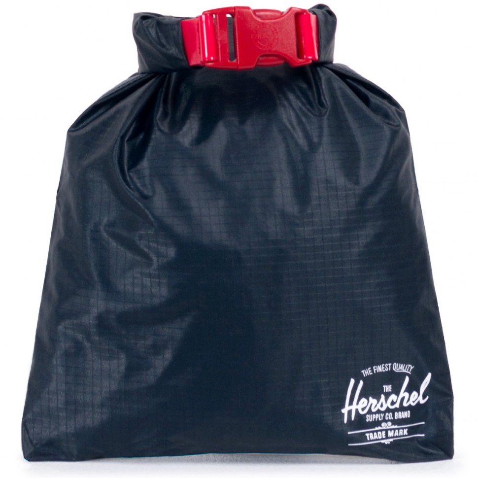 фото Герметичный мешок для вещей herschel dry bag navy/red 2020
