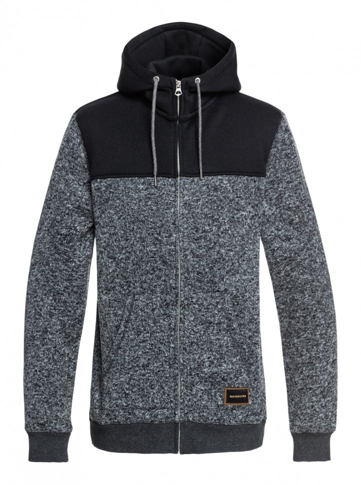 Кардиган QUIKSILVER Kellerblockzip M Dark Grey Heather фото 5