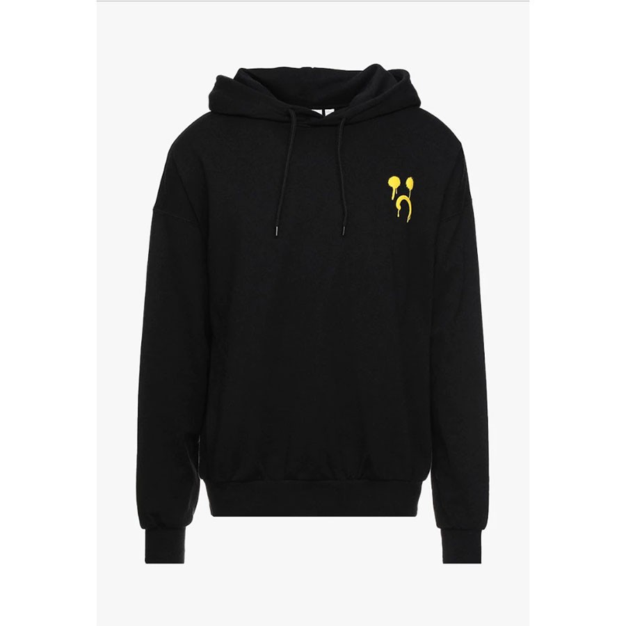 Худи CHEAP MONDAY Goal Hood Drip Sadly Black