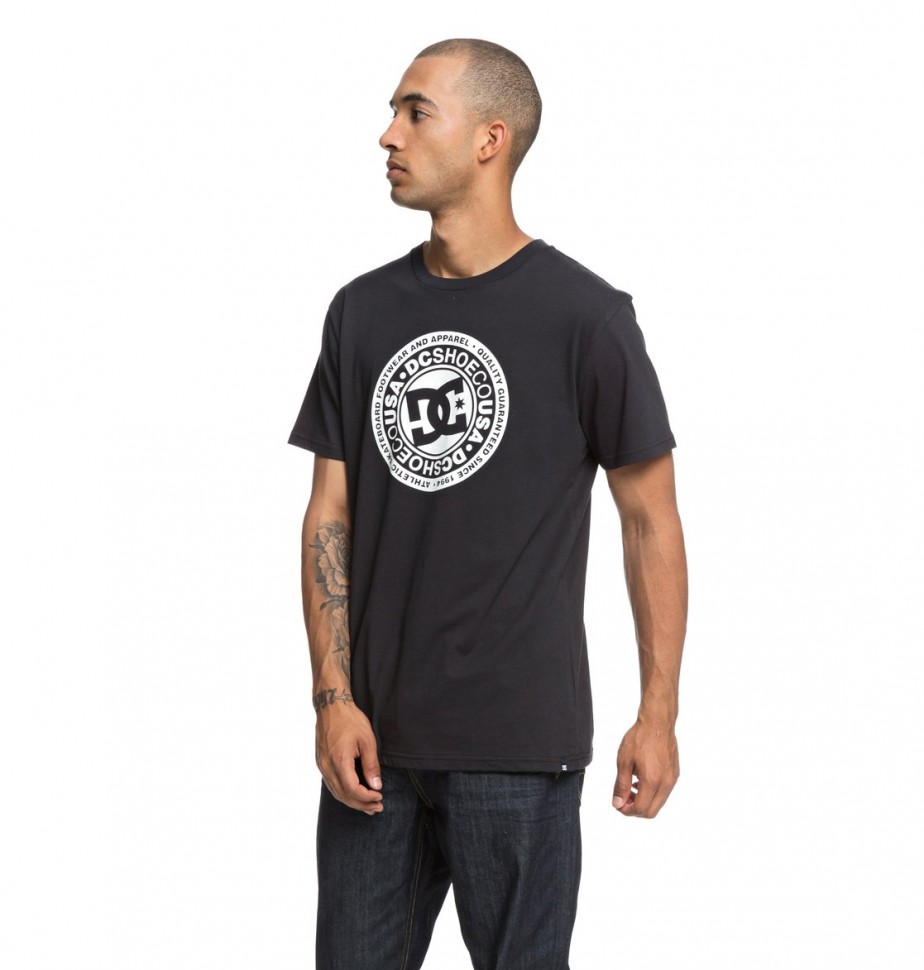 Футболка DC SHOES Circle Star Ss M Black фото 2