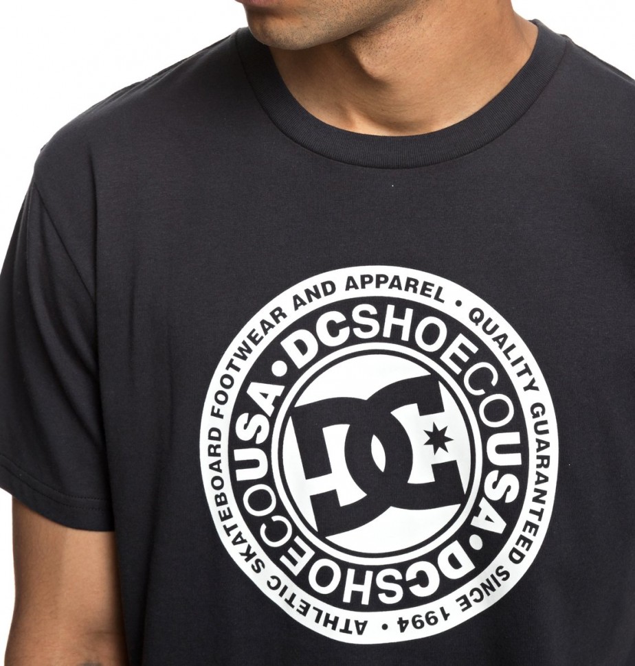 Футболка DC SHOES Circle Star Ss M Black фото 3