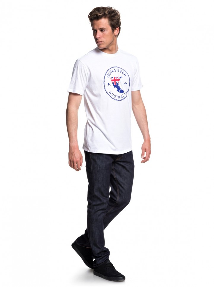 Футболка QUIKSILVER Ozfin M White фото 2