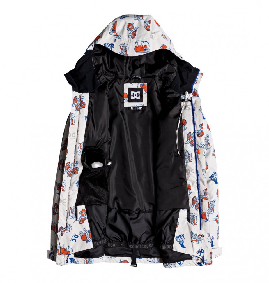 Куртка для сноуборда мужская DC SHOES Ripley Jkt M Silver Birch Pbj Graphic фото 5