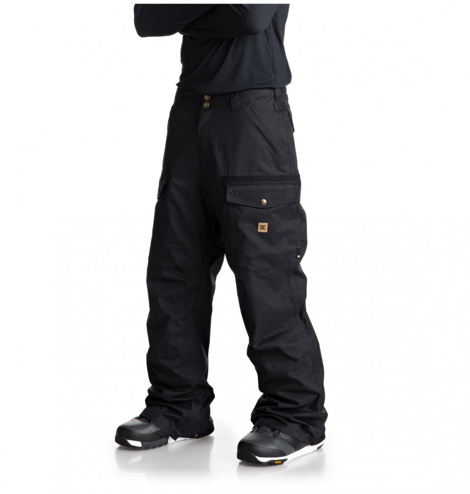 Штаны для сноуборда мужские DC SHOES Code Pnt M Black фото 2