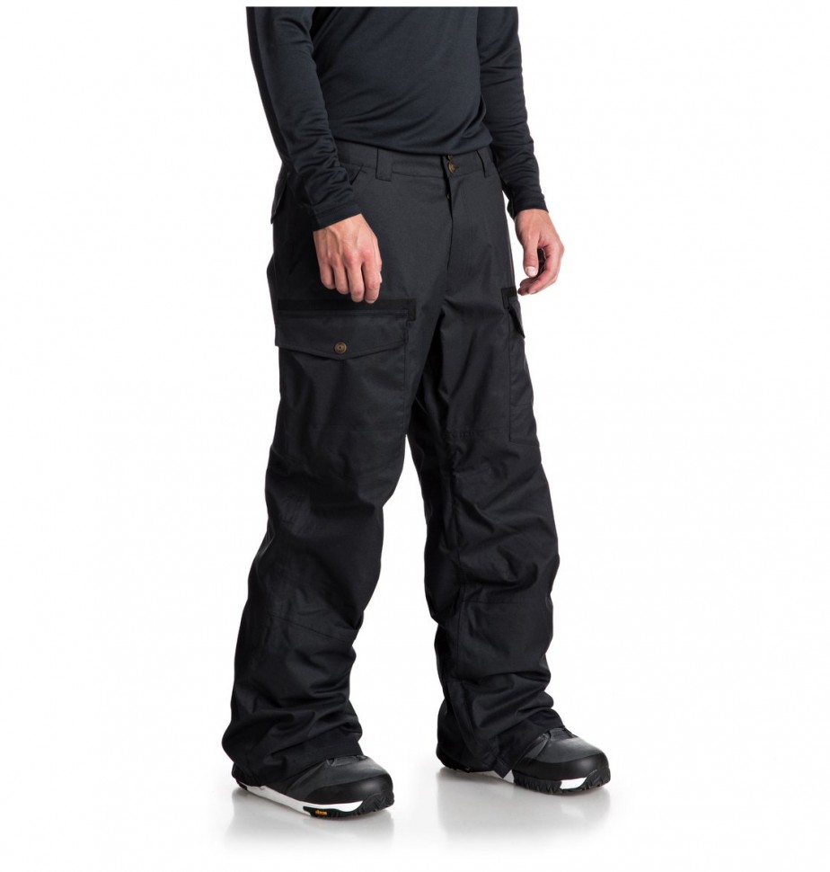 Штаны для сноуборда мужские DC SHOES Code Pnt M Black фото 3