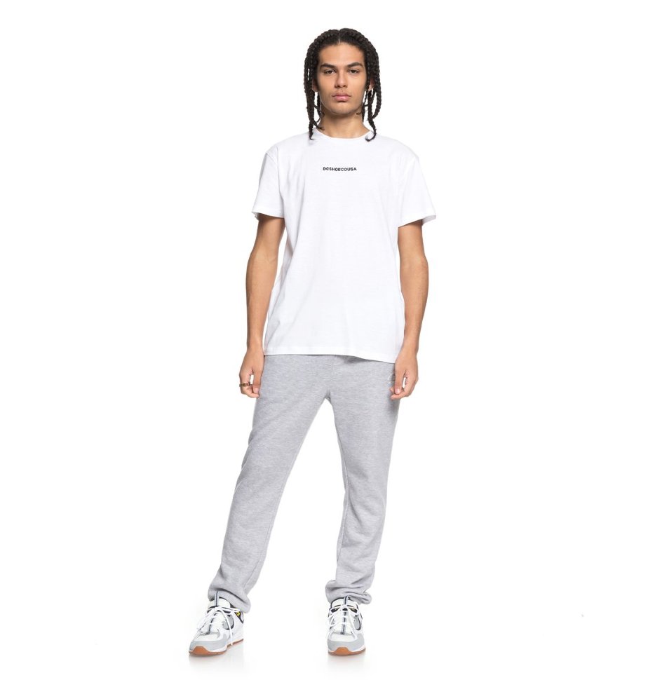 Футболка мужская DC SHOES Craigburn Ss Te M Snow White фото 2