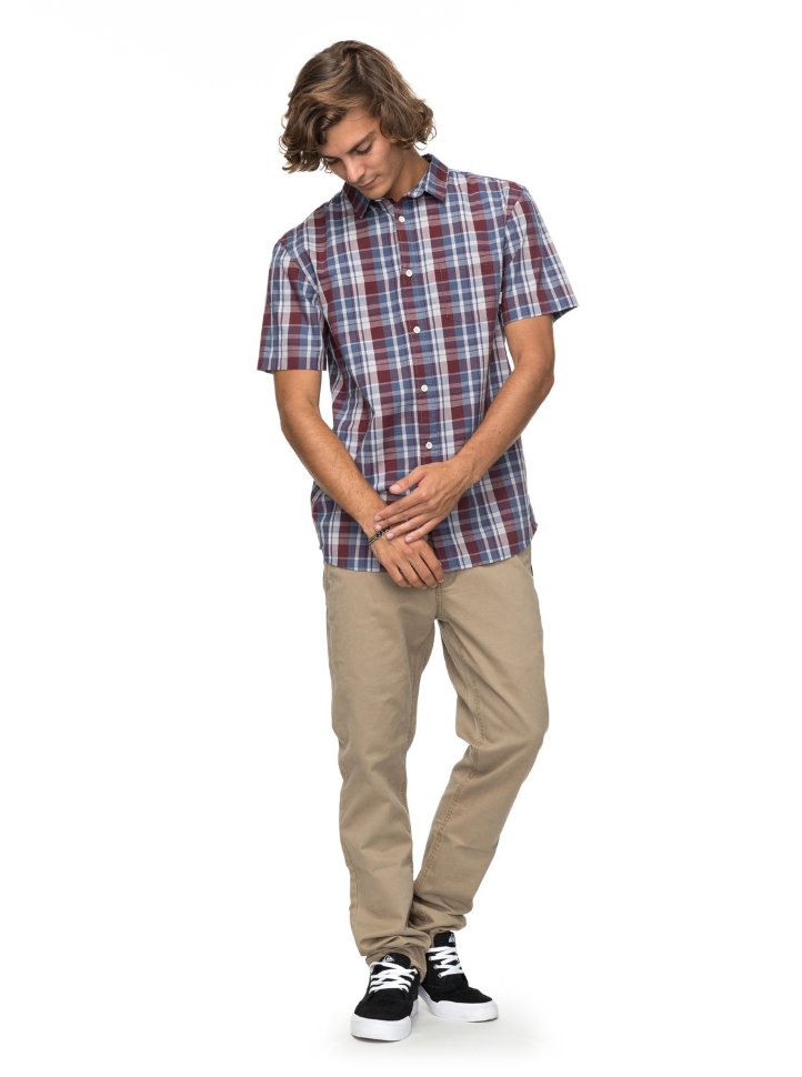 Рубашка мужская QUIKSILVER Everydaycheckss M Vineyard Everyday Check фото 2