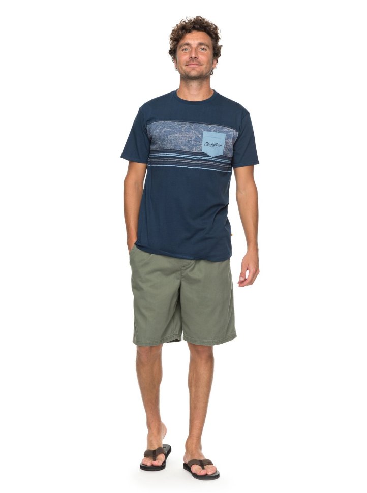Футболка мужская QUIKSILVER Dreamstringer M Dark Denim фото 2