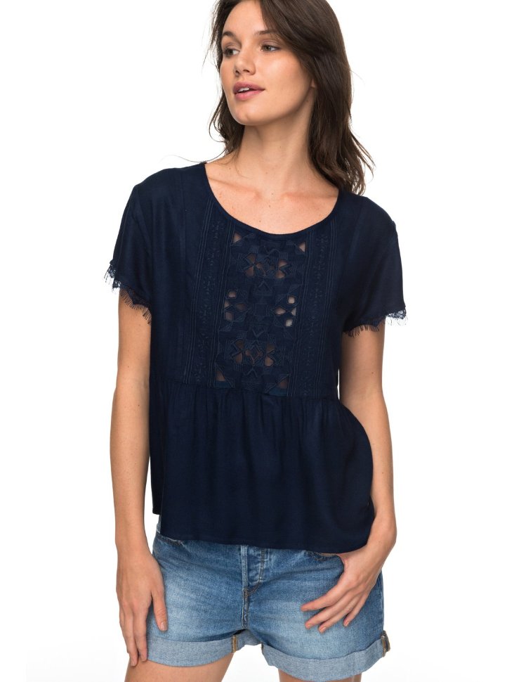 Блузка женская ROXY Inthemorning J Dress Blues