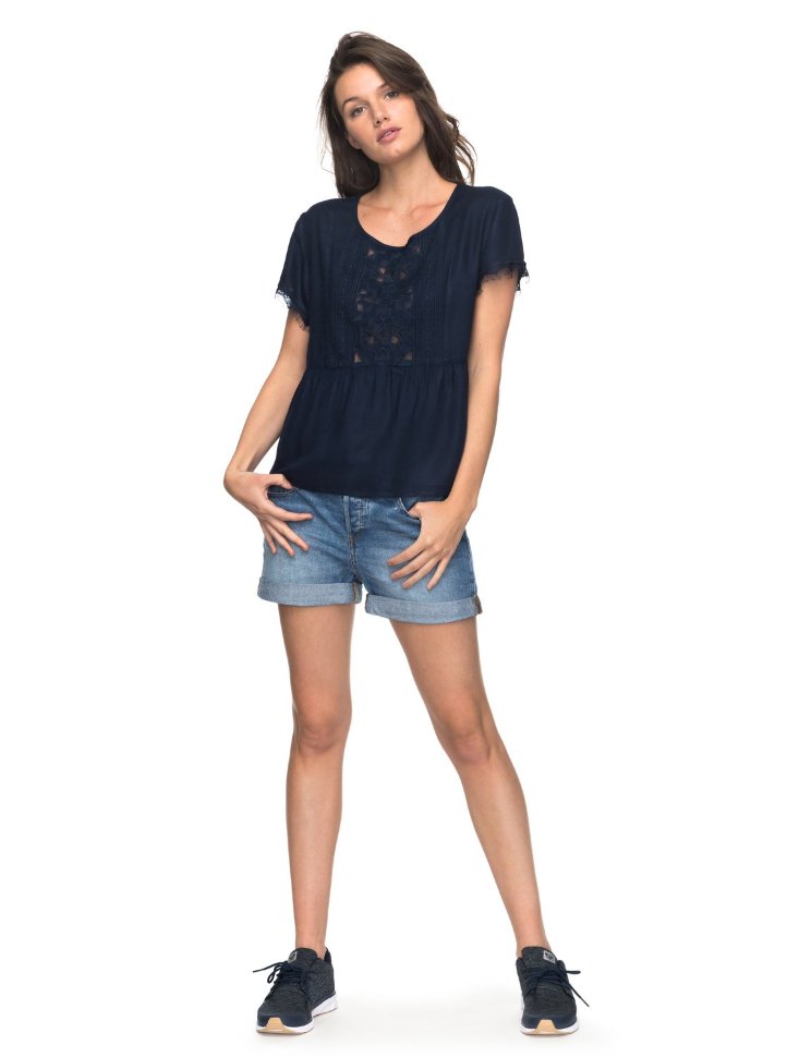 Блузка женская ROXY Inthemorning J Dress Blues фото 2