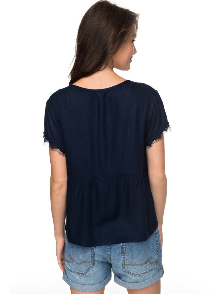 Блузка женская ROXY Inthemorning J Dress Blues фото 3