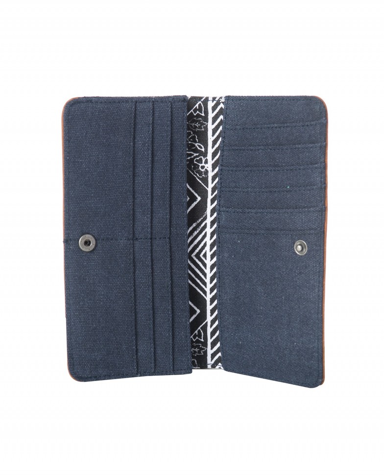 Кошелек RIP CURL Fresno Big Wallet Dark Grey фото 2