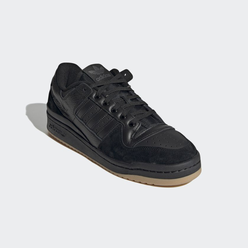 фото Кеды adidas forum 84 low adw cblack/cblack/vivred noiess/noiess/rouvif 2021